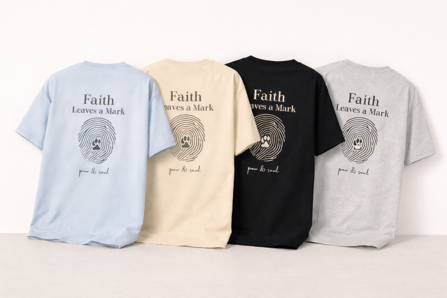 Faith Leaves a Mark - Oversized Shirt (Backprint)