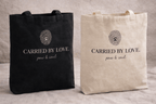 CARRIED BY LOVE. – Signature Tote Bag - Paw & Soul