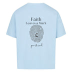 Faith Leaves a Mark - Oversized Shirt (Backprint) - Paw & Soul