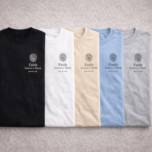 Faith Leaves a Mark – Signature Oversized Shirt - Paw & Soul