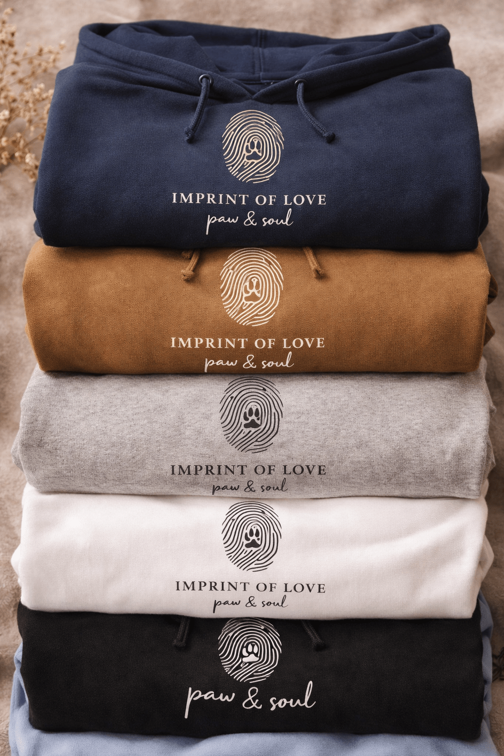 Imprint of Love – Signature Hoodie - Paw & Soul