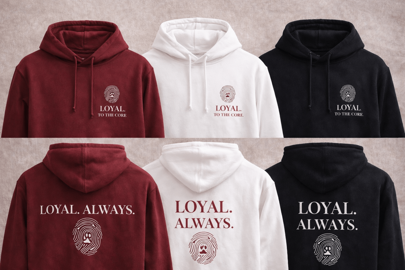 LOYAL. ALWAYS. – Signature Hoodie - Paw & Soul
