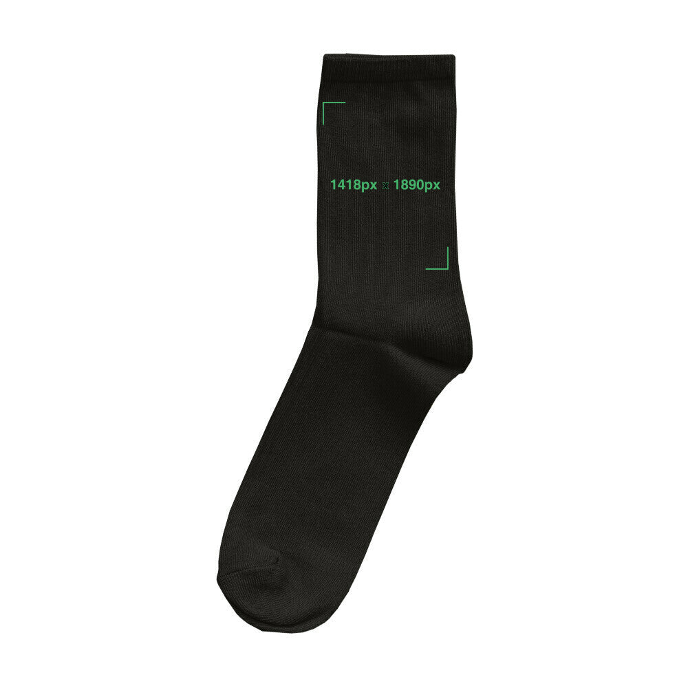 Personalisierte Socken mit Bild oder Namen - Paw & Soul