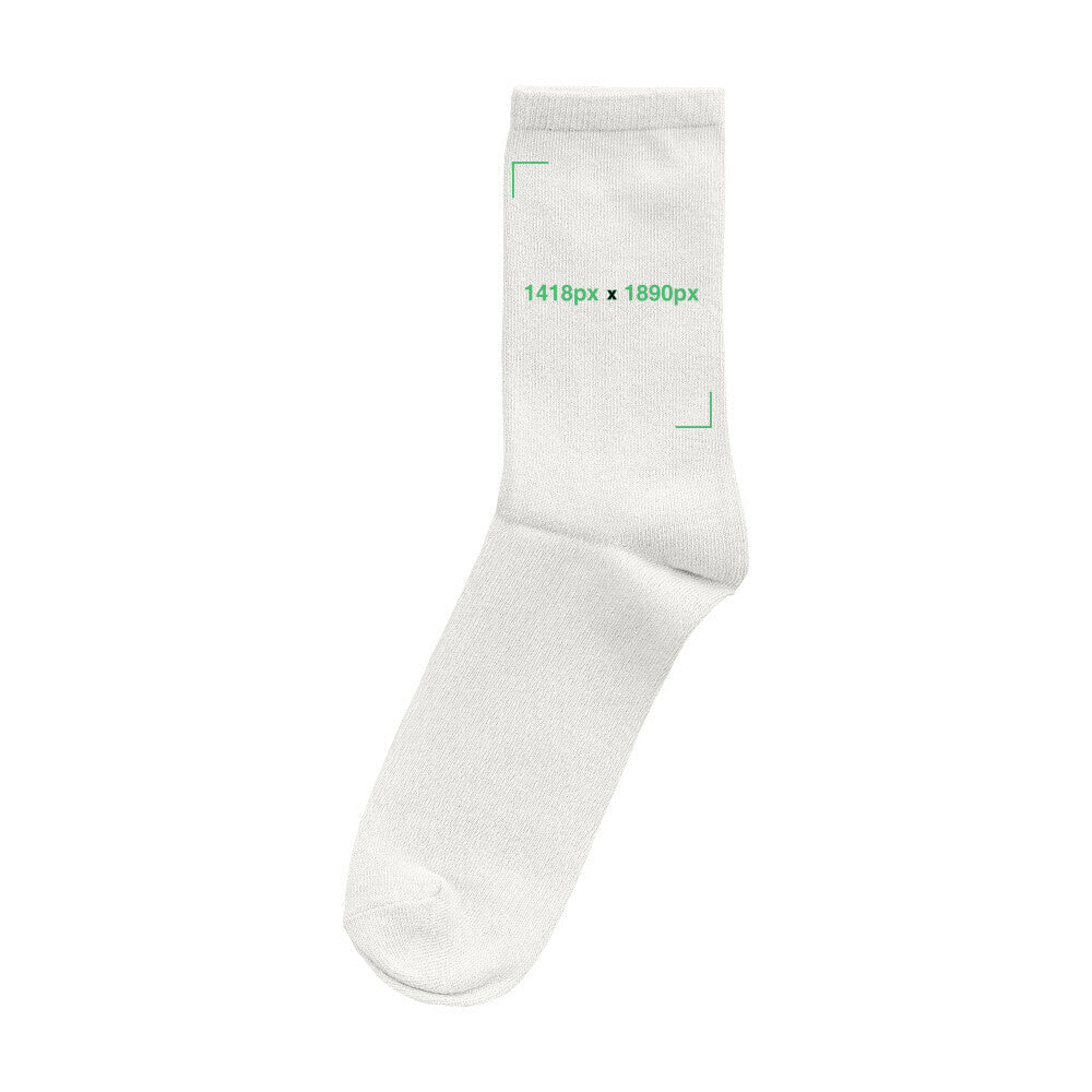 Personalisierte Socken mit Bild oder Namen - Paw & Soul