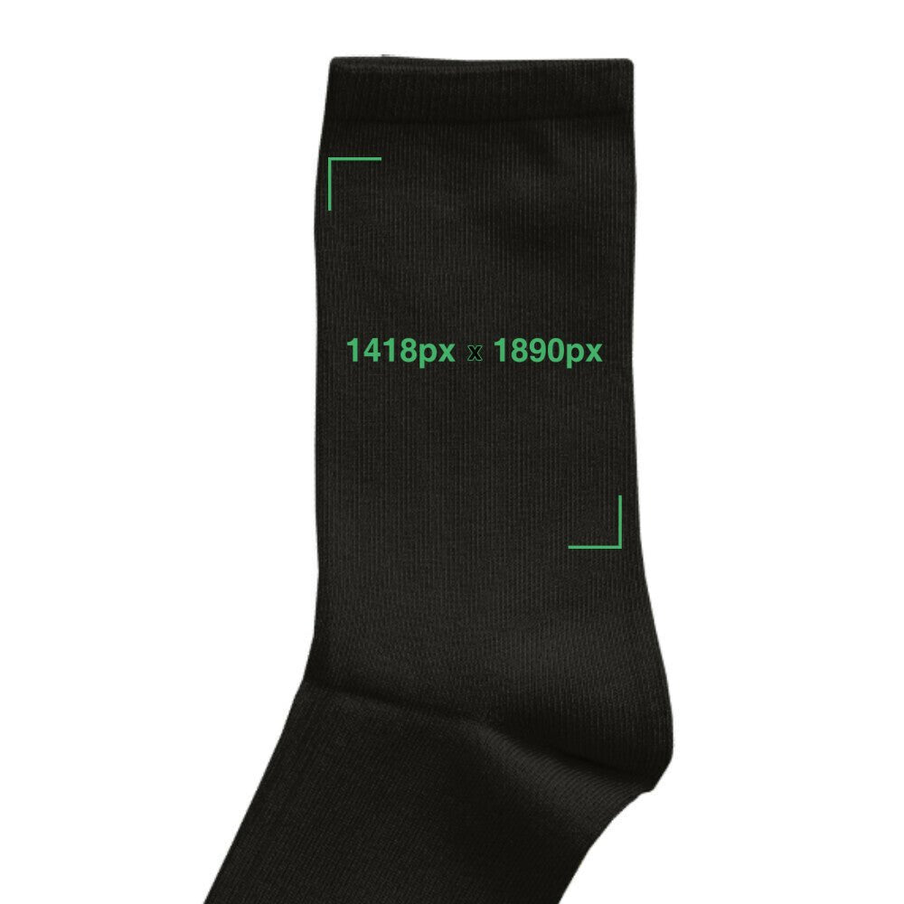 Personalisierte Socken mit Bild oder Namen - Paw & Soul