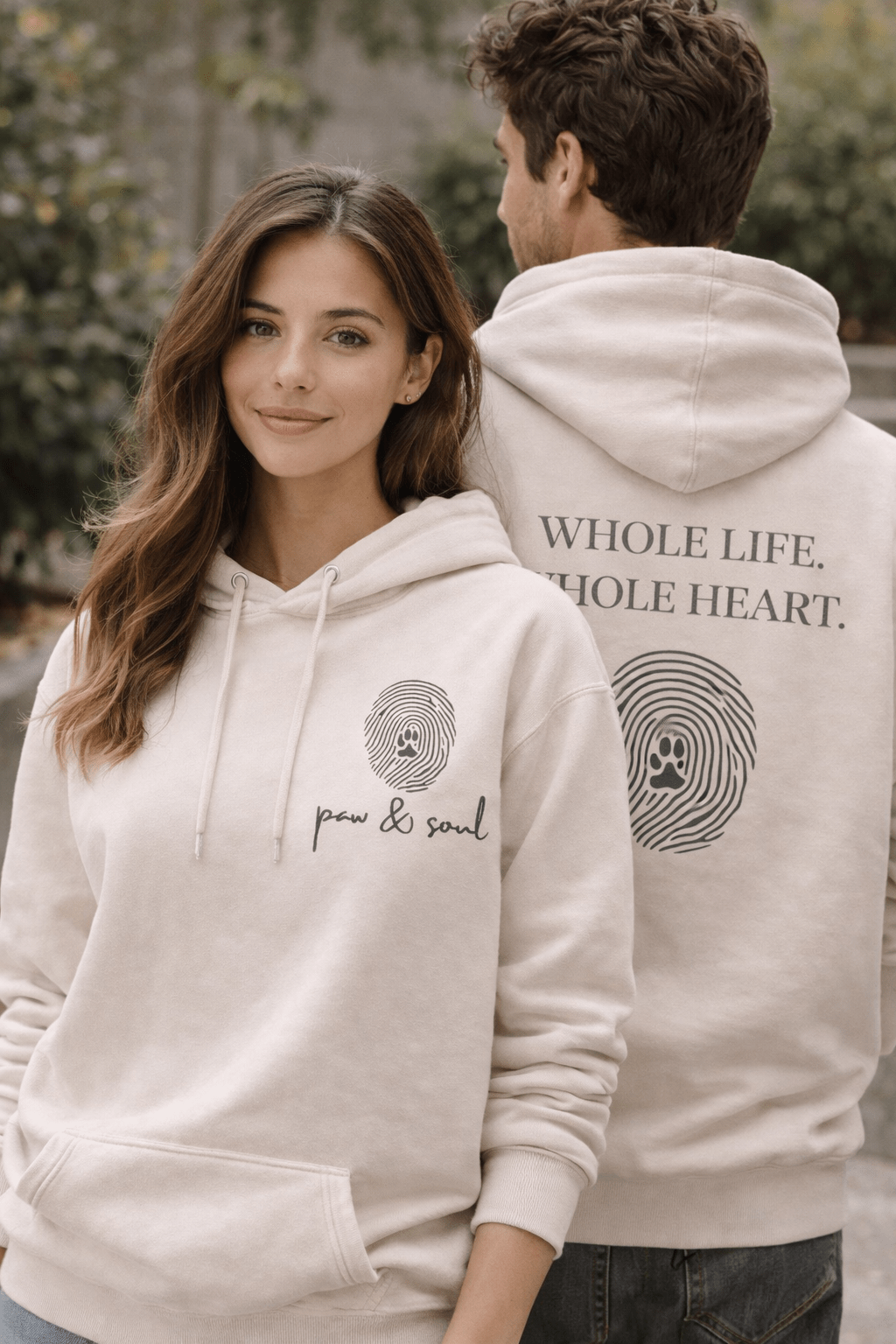 Whole Life. Whole Heart. – Premium Hoodie - Paw & Soul